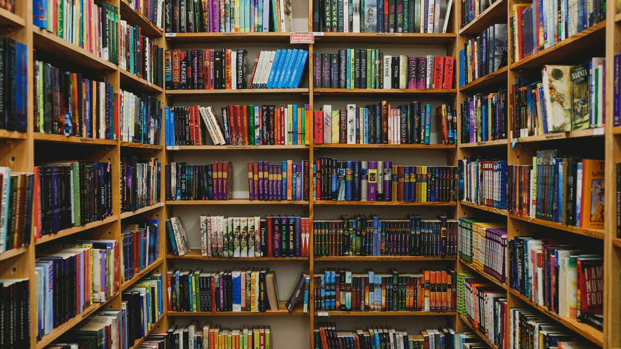 Library reading